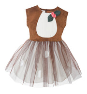 narrenwelt Kostüm Reh Reh kitz Kleid Kinder Fasching 98+104
