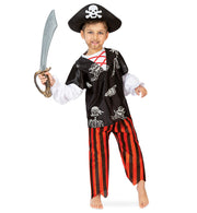 narrenwelt Kostüm Pirat Eddie 2tlg.Anzug Kinder