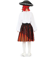 narrenwelt Kostüm Piratin Jenny Mädchen  128+140