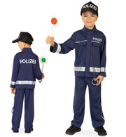 narrenwelt Kostüm Polizist 2tlg. Anzug Polizei 98-140