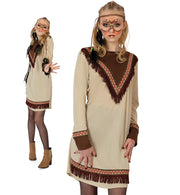 narrenwelt Kostüm Ananda Indianer Kleid 140-164