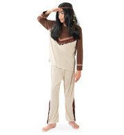 narrenwelt Kostüm Indianer Anando Western 2tlg Anzug 140-164