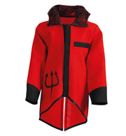 narrenwelt Kostüm LED Jacke Teufel leuchtend Halloween 116-140