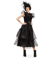 narrenwelt Kostüm Teenager Halloween Kleid Ballkleid 140-164