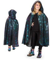 narrenwelt Kostüm Cape Magier Magisches Spinnencape 104-164