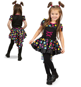 narrenwelt Hexe Mimi Mädchen Kleid Halloween