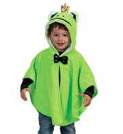 narrenwelt Cape Froschkönig Frosch mit Kapuze Umhang Fasching Kinder