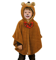 narrenwelt Kostüm Cape Bärchen Teddy Bär Umhang Poncho Baby