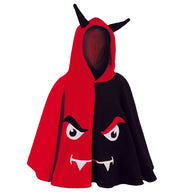 narrenwelt Cape Teufel Umhang Poncho Kinder Fasching