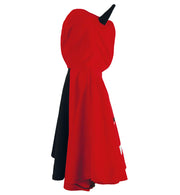 narrenwelt Cape Teufel Umhang Poncho Kinder Fasching