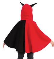 narrenwelt Cape Teufel Umhang Poncho Kinder Fasching