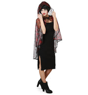 narrenwelt Kostüm Cape Mystic Damen Halloween Fasching  Event  Einheitsgröße