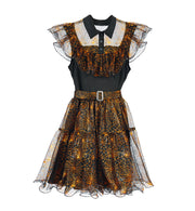 narrenwelt Kostüm Hexe Liliosa Kleid Hexenkleid Damen Motto Party Event Fasching Karneval