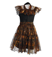 narrenwelt Kostüm Hexe Liliosa Kleid Hexenkleid Damen Motto Party Event Fasching Karneval