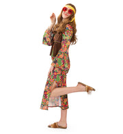 narrenwelt Kostüm Hippiekleid Joy – Hippie Kleid 38-44
