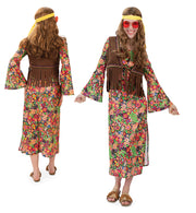 narrenwelt Kostüm Hippiekleid Joy – Hippie Kleid 38-44