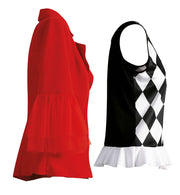 narrenwelt Kostüm Harlekin  klassisch, schrill und faszinierend Damen Kostüm 36-42 Fasching