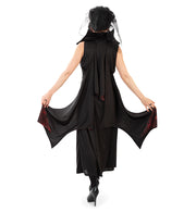 narrenwelt Kostüm Hexe Wings – LED Kleid Wings – Faszinierende Leuchtkraft mit einem Hauch Magie Damen Motto Party Event Fasching Karneval