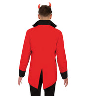 narrenwelt LED Sakko Teufel – Teuflisch gut im Rampenlicht Event Motto Party Halloween Cosplay Fasching