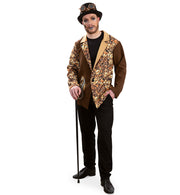 narrenwelt Sakko Steampunk  Clown Zirkus Motto Party Event Cosplay Fasching L + XL