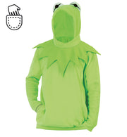narrenwelt Kostüm Frosch Oberteil mit Kapuze Augen und Froschkragen Cosplay Motto Party Unisex Fasching M - XXL