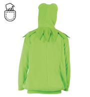 narrenwelt Kostüm Frosch Oberteil mit Kapuze Augen und Froschkragen Cosplay Motto Party Unisex Fasching M - XXL