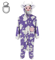 narrenwelt Kostüm Kuh Kunigunde Overall lla/weiß Kuhflecken  Fasching Motto Party Event Cosplay