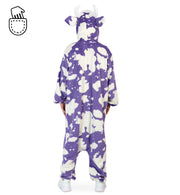 narrenwelt Kostüm Kuh Kunigunde Overall lla/weiß Kuhflecken  Fasching Motto Party Event Cosplay