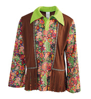 narrenwelt Kostüm Hippie Steve Unisex Faschings- oder Eventkostüm M-XL