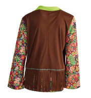 narrenwelt Kostüm Hippie Steve Unisex Faschings- oder Eventkostüm M-XL