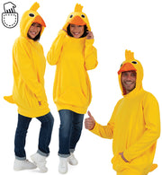 narrenwelt Kostüm Ente Hoodie Entchen Oberteil Party Event Fasching Cosplay