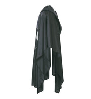 narrenwelt Kostüm Cape Scary Umhang mit Kapuze Erwachsene Halloween Fasching Event