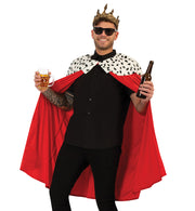 narrenwelt Kostüm King Malle King Party - König Kostüm Mallorca Umhang für Fasching Events