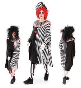 narrenwelt Kostüm Clown Holli Overall Clown Anzug Einheitsgröße Cosplay
