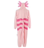 narrenwelt Kostüm Axolotl Overall Einheitsgröße  Unisex Fasching  Cosplay