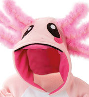 narrenwelt Kostüm Axolotl Overall Einheitsgröße  Unisex Fasching  Cosplay