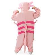 narrenwelt Kostüm Axolotl Overall Einheitsgröße  Unisex Fasching  Cosplay