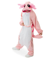 narrenwelt Kostüm Axolotl Overall Einheitsgröße  Unisex Fasching  Cosplay