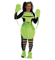 narrenwelt Kostüm Frosch Partyfrosch – das perfekte Unisex Faschingskostüm Motto Party Event Cosplay