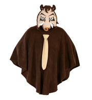 narrenwelt Kostüm Wildsau Cape Überwurf Einheitsgröße  Unisex Fasching  Cosplay