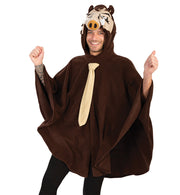 narrenwelt Kostüm Wildsau Cape Überwurf Einheitsgröße  Unisex Fasching  Cosplay