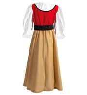 narrenwelt Piratin Damen Kleid mit Gürtel auch große Größen Gr. 36 - 50