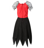 narrenwelt Piraten Kleid Horror Piratin 38 - 46 Damen Pirat Fasching Kostüm