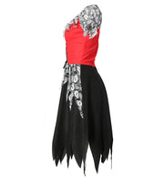 narrenwelt Piraten Kleid Horror Piratin 38 - 46 Damen Pirat Fasching Kostüm