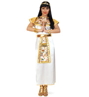 narrenwelt  Kostüm Cleopatra Kleid mit Gürtel-Gr. 34 -42 Fasching