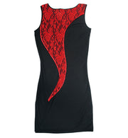 narrenwelt Kostüm Kleid Gala Fasching Party Trägerkleid Halloween  Damenkostüm Fasching Karneval