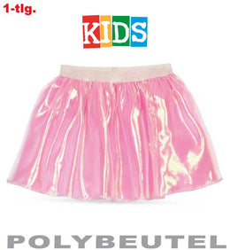narrenwelt  Tüllrock rosa KIDS schimmernder rosa Kinderrock Fee Prinzessin Tutu  Tütü 128/140