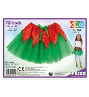 narrenwelt Kostüm Tüllrock Fries Zauberhafter Tüll-Rock Wichtel für Kinder – Ein festliches Highlight! Fasching