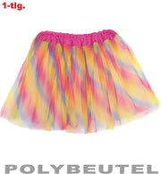 narrenwelt  Tüllrock – Regenbogen Rainbow – kunterbuntes Dragqueen Tütü Erwachsene CSD  Motto LGTBQ Cosplay
