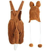 narrenwelt Kostüm Fuchs Damenkostüm Fuchshose Fox  M + XL Tierkostüm Karneval Fasching Kostüm Damen